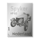 Zilveren Postzegel Spyker HP 60